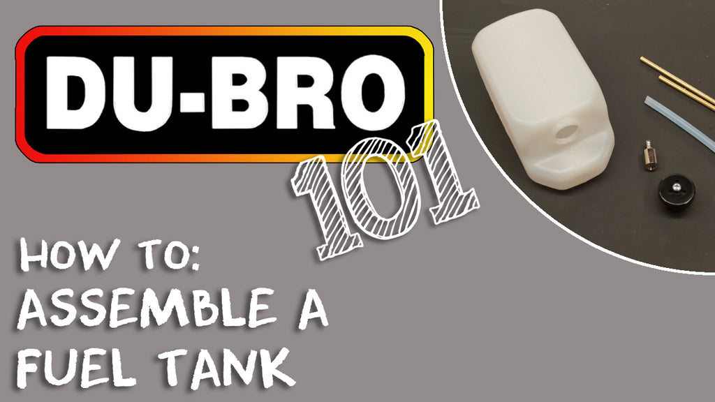 Du-Bro 101 – How to Set-Up RC Airplane Fuel Tank