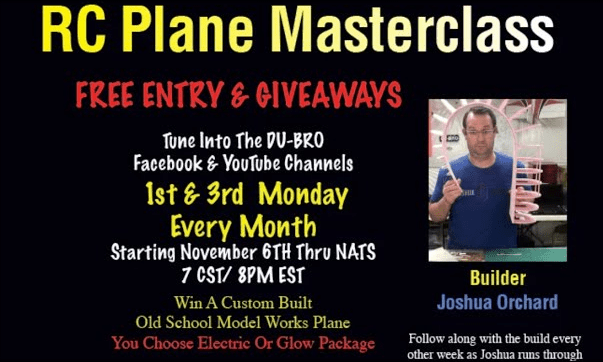 Masterclass Season #1 Ep. 2. Old School Model Works & Wings - DU-BRO RC