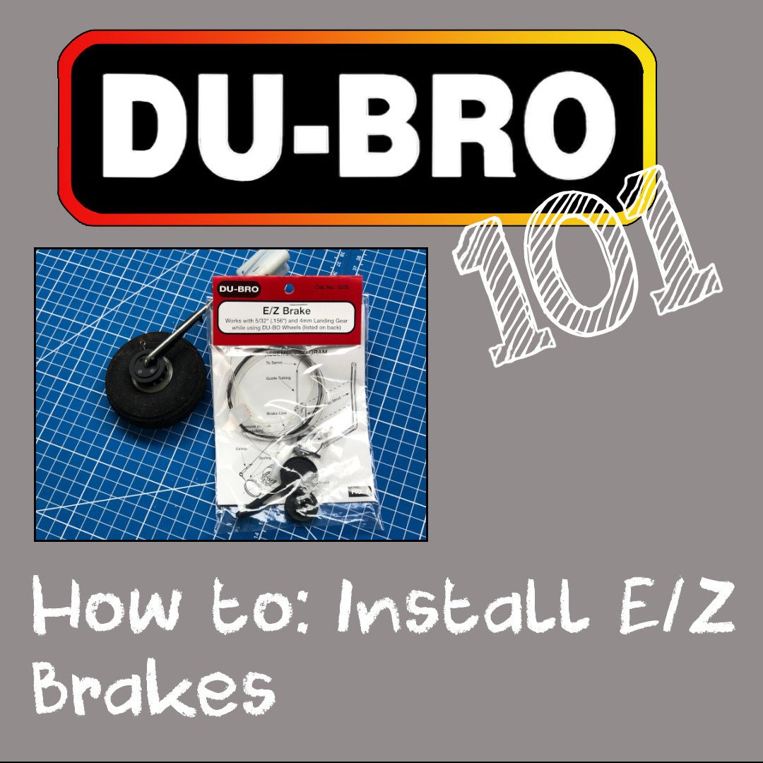 How to Install the DU-BRO E/Z Brake System for Realistic RC Stopping Power - DU-BRO RC