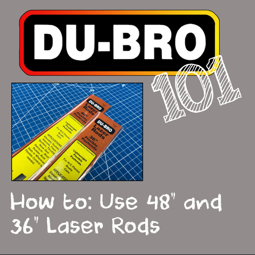 Dubro 101: Lazer Rods