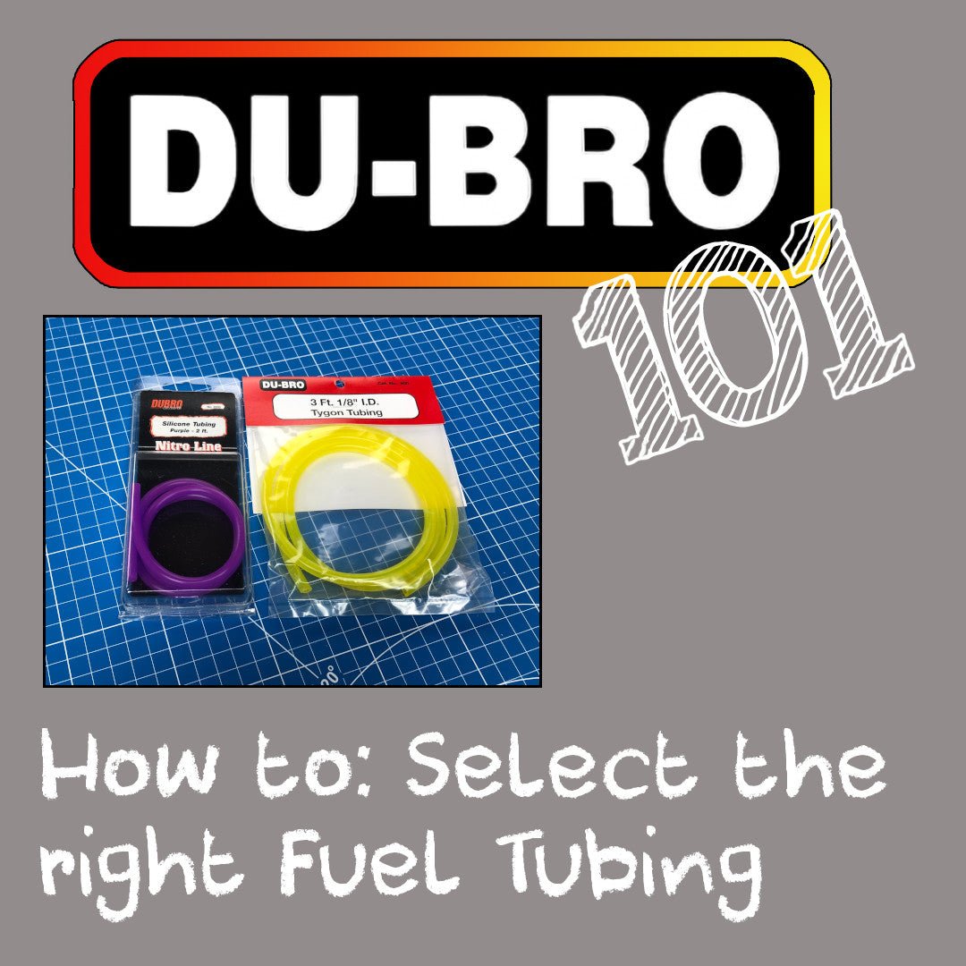 DU-BRO 101: How to Select the Right Fuel Tubing for Your RC Airplane or Helicopter - DU-BRO RC