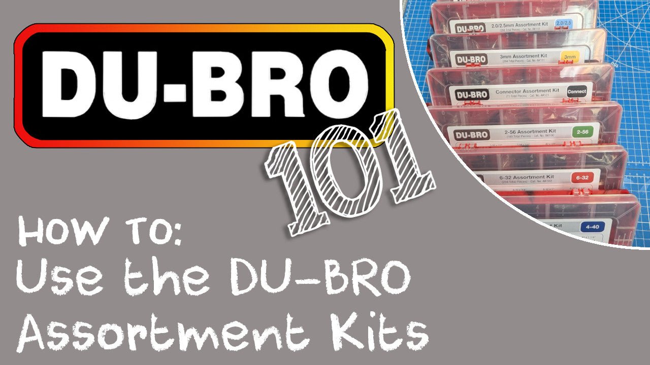 DU-BRO 101: Why Every RC Builder Needs DU-BRO Assortment Kits in Their Workshop - DU-BRO RC
