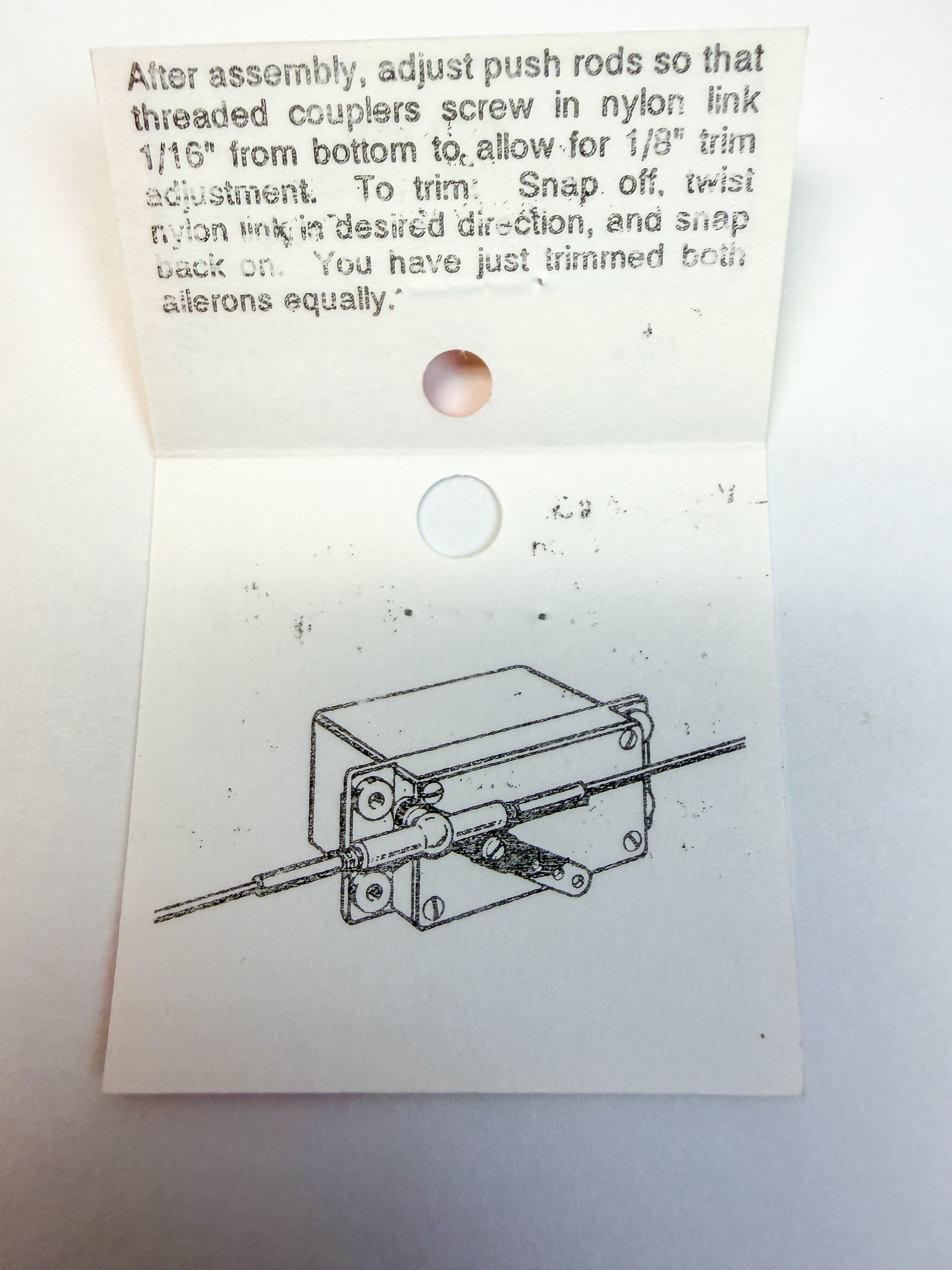 Aileron Connector Ball Link - DU - BRO RC - 183