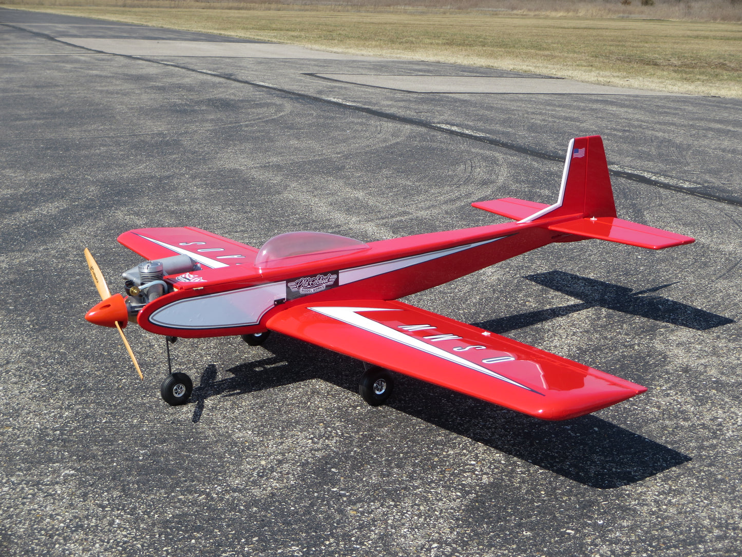 Kaos 60 RC Airplane Kit From Old School Model Works – DU-BRO RC