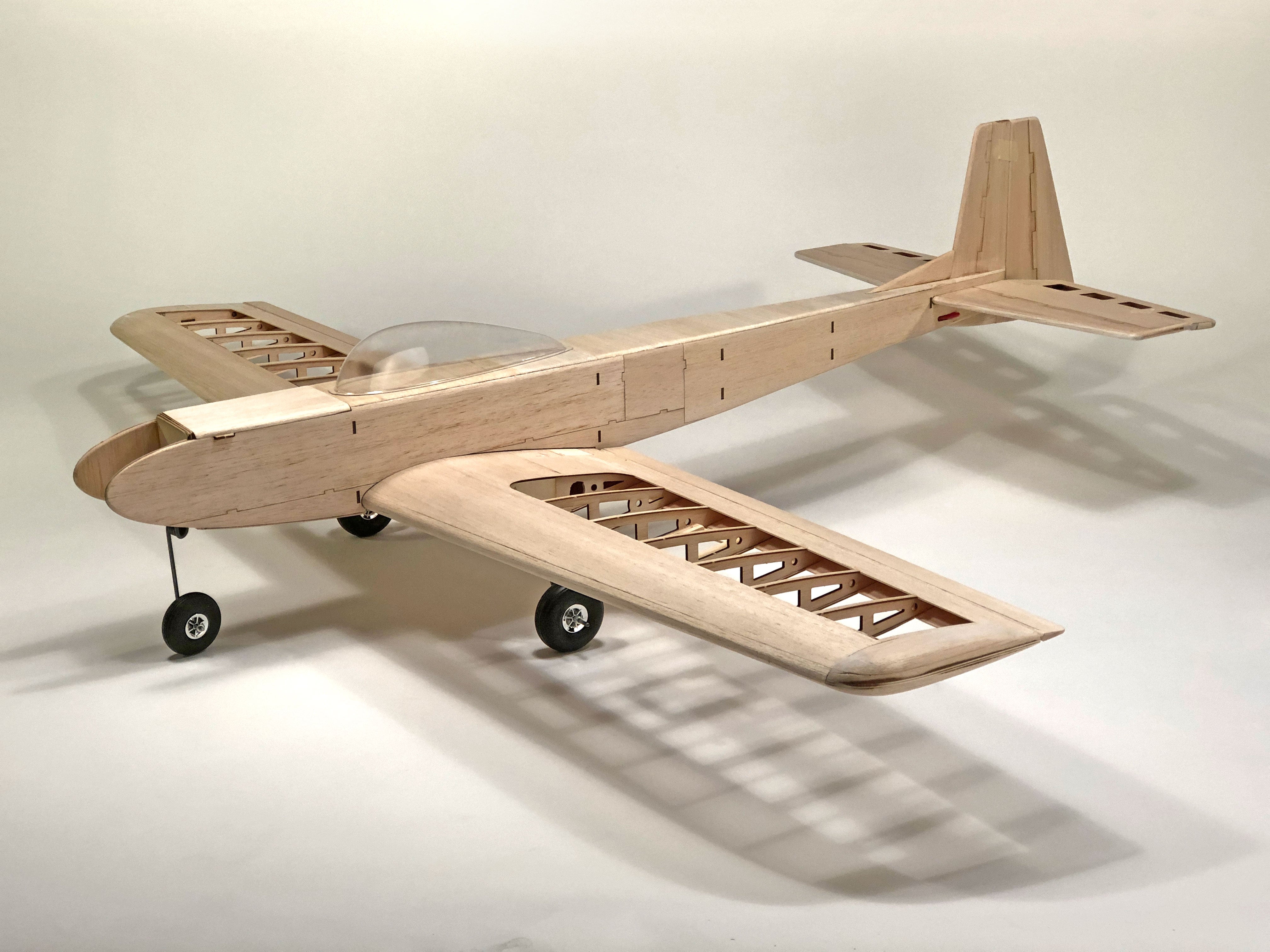 Kaos 60 RC Airplane Kit From Old School Model Works – DU-BRO RC