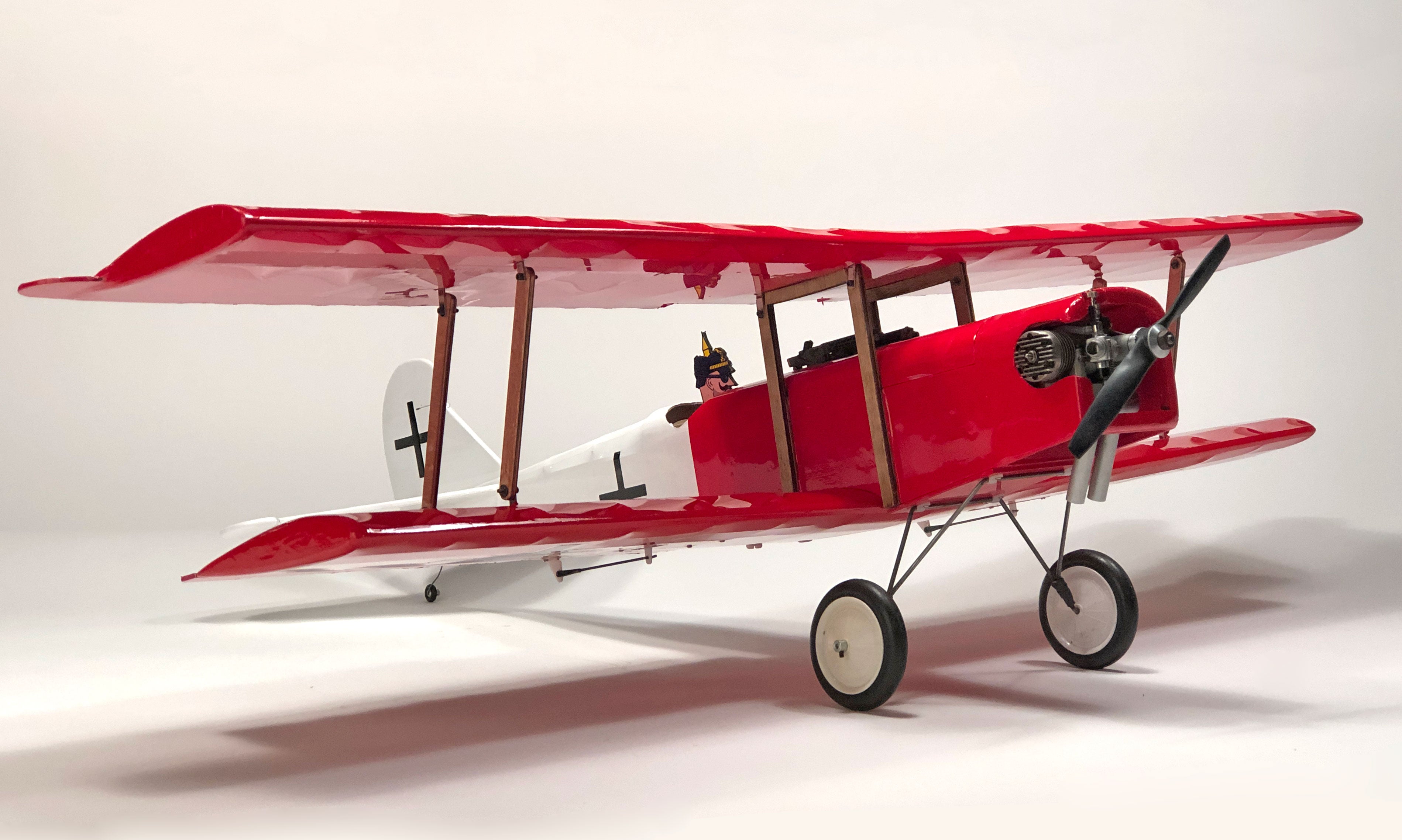 Sunday Fighter Heinschmitt RC Airplane Kit | Old School – DU-BRO RC