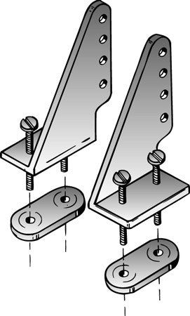 [���ܼ�] DUB105 [DUBRO] Nylon Control Horn Set (Large)