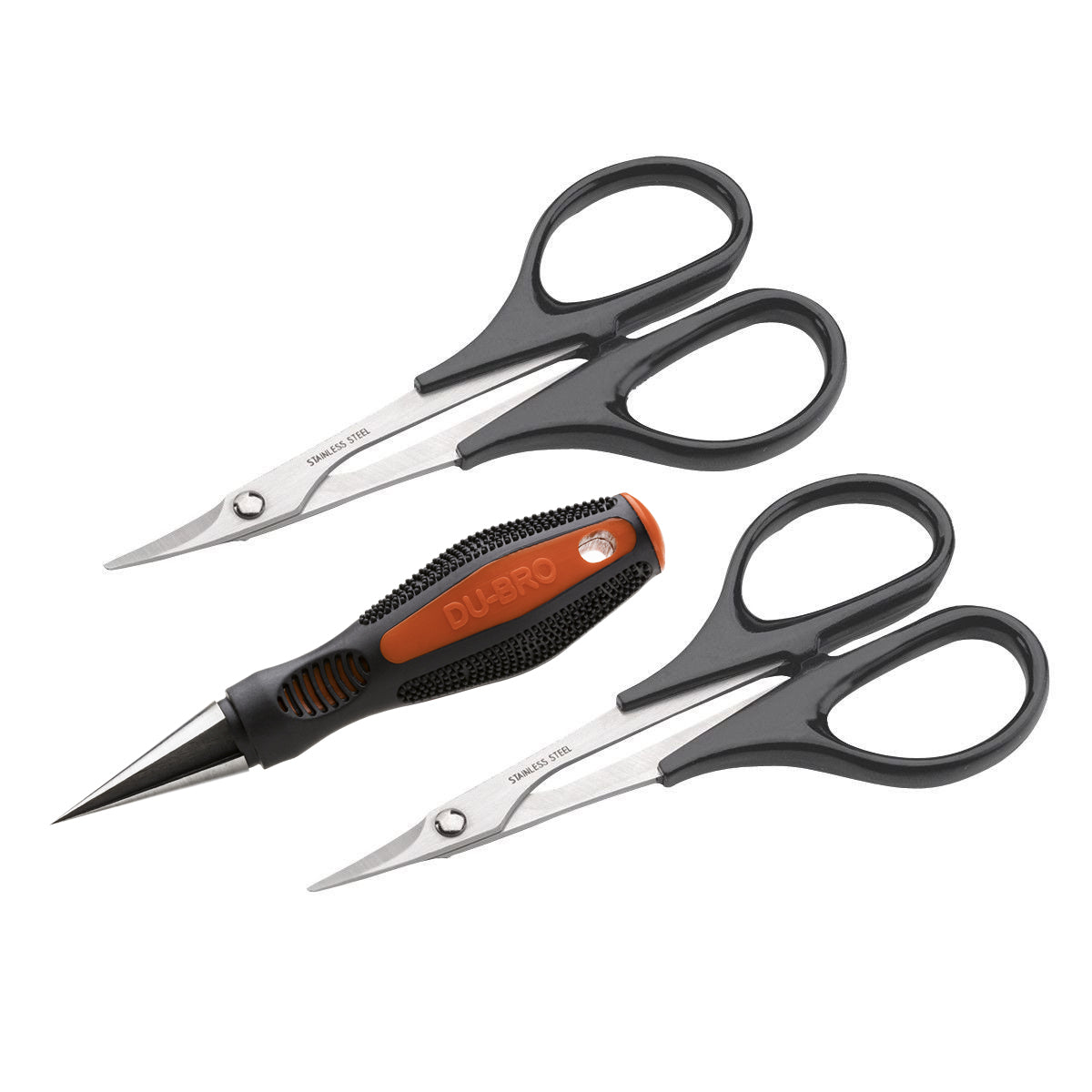 Dubro Body Reamer & Scissors Set Curved & Straight