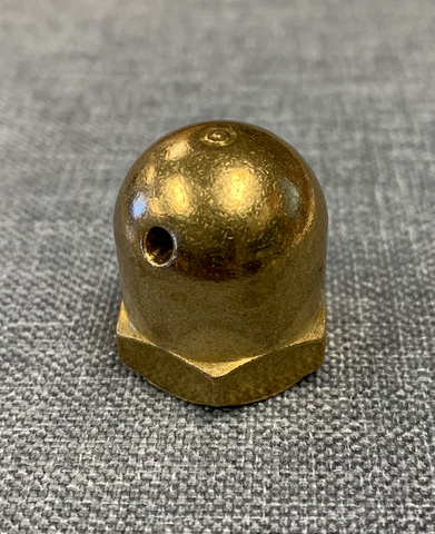 Brass Heavy Spinner Nut 1/4"-28 (Great Planes)