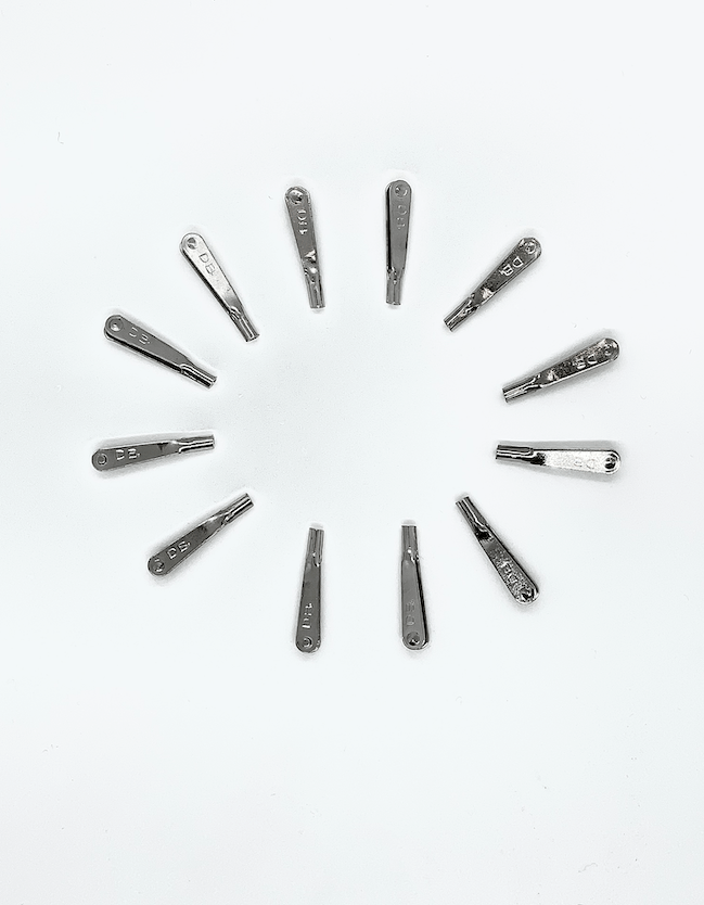 2 - 56 Nickel Plated Spring Steel Kwik - Links (LIMITED) - DU - BRO RC - 5440-S